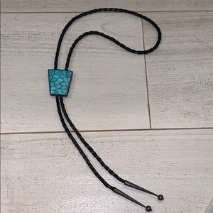 Adjustable bolo tie necklace Mexican inspired ELB